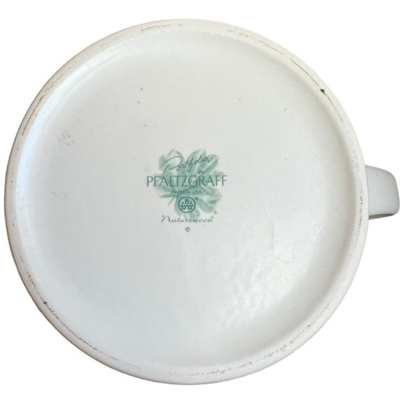 2 items: Vtg PFLATZGRAFF "Naturewood" Stoneware Gravy Boat and Creamer Retired - Picture 12 of 13